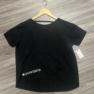 Pure Barre Pony Tee. Size small. New with tags.